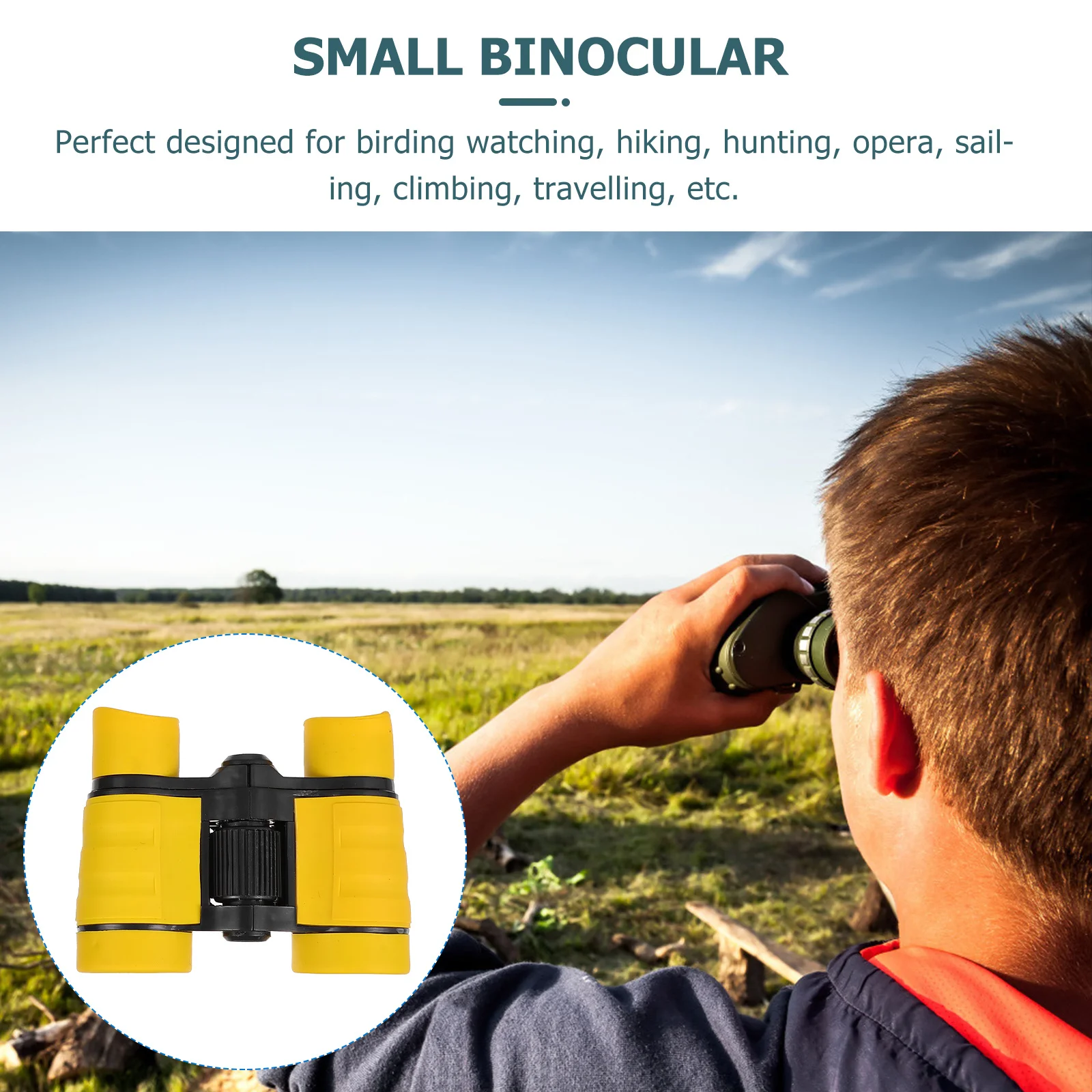 

4 X30 Portable Telescope Camping Binocular Sightseeing Outdoor Bird Watching