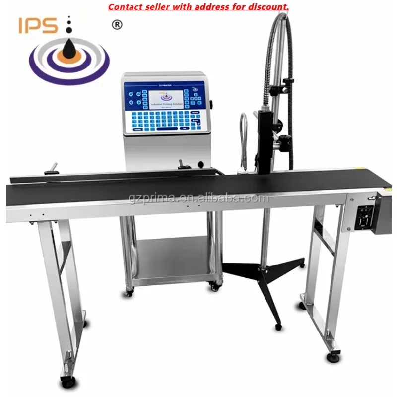 

Cij Continue Inkjet Printer Automatic For Beverage Cans Cartons Digital Inkjet Prima-B600 Plus Printer With CE Certification