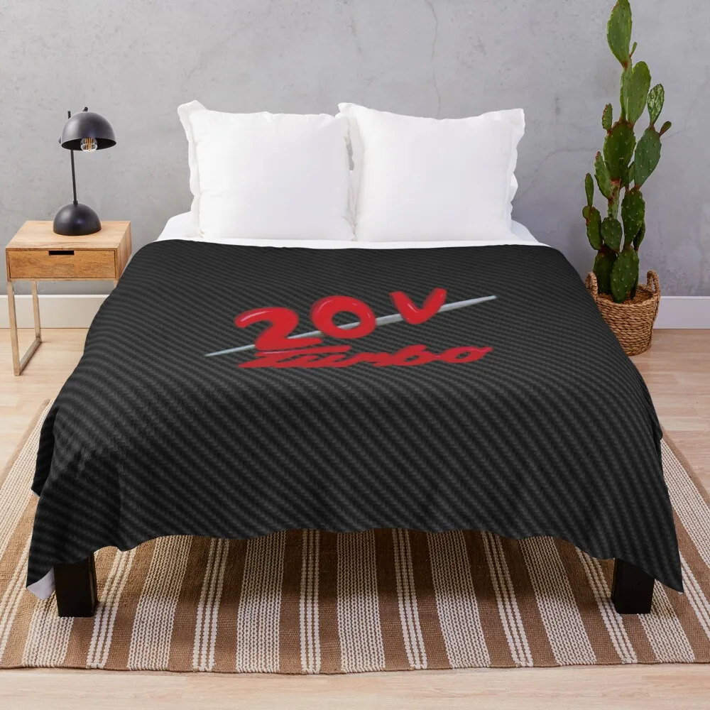 

Fiat Coupe 20V Turbo Carbon Fiber Throw Blanket Thin Blanket Anti-Pilling Flannel