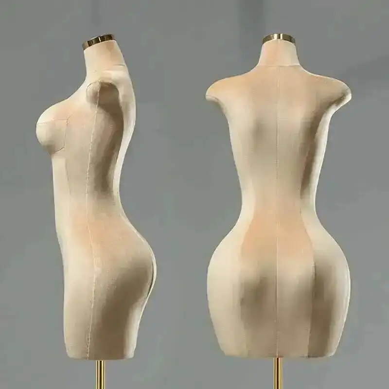 

Model European American Large Size Mannequins Clothing Store Women's Clothing Mannequin Display Props Stand Female Half-length C