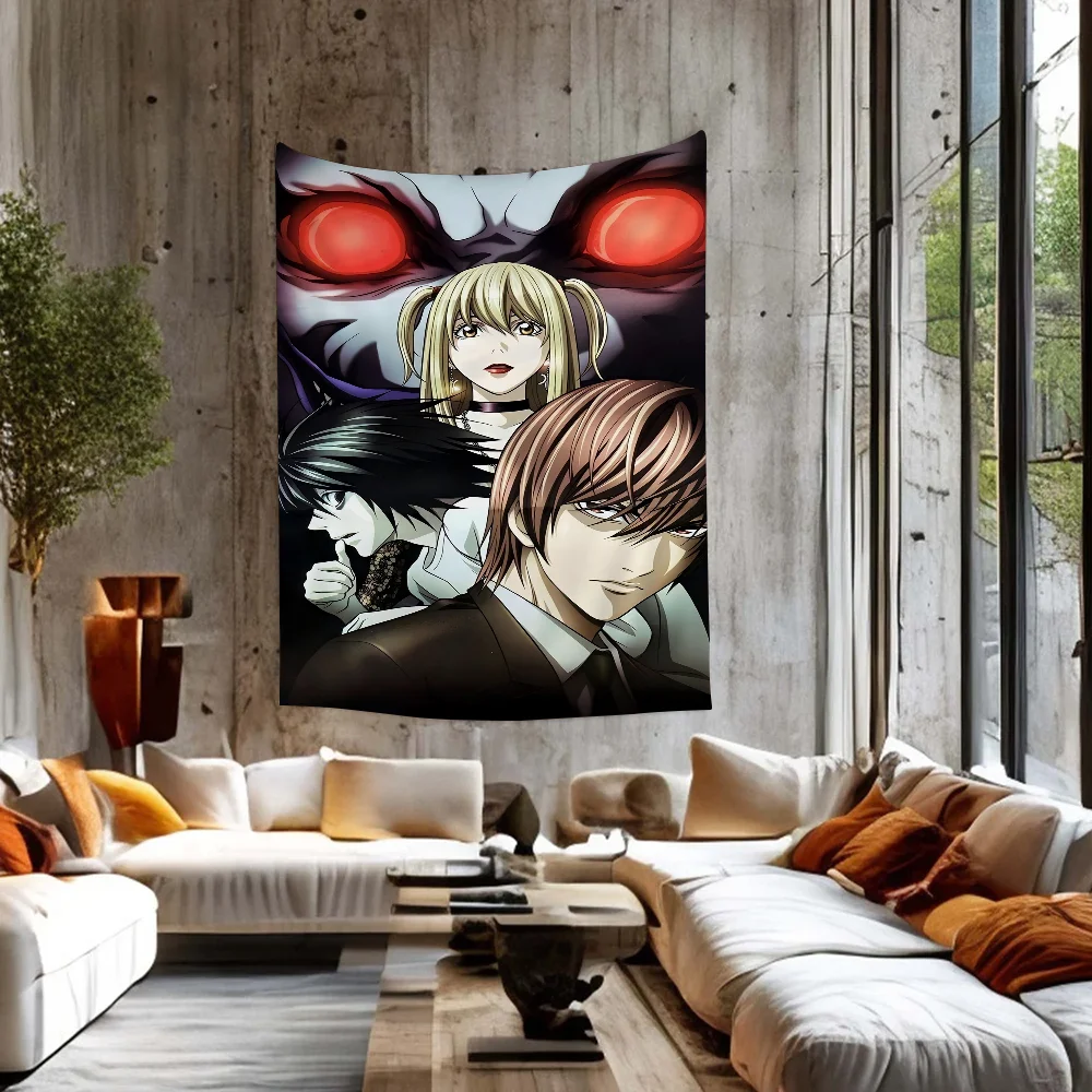 

Death Note Anime Hanging Bohemian Tapestry Home Decoration Hippie Bohemian Decoration Divination Art Home Decor