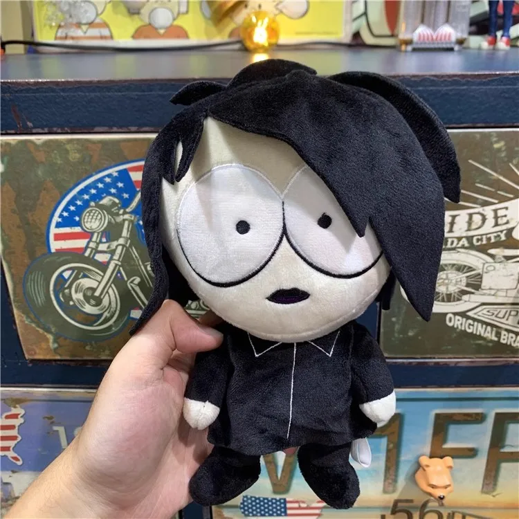 New Cute Anime South Park Gothic kid Firkle Plush 18CM Boys Stuffed Toys For Children Christmas Gifts