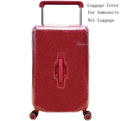 Transparent PVC Cover For Samsonite STEM HJ1 with Zipper Customized Luggage Protector Case Clear Not Include Suitcase