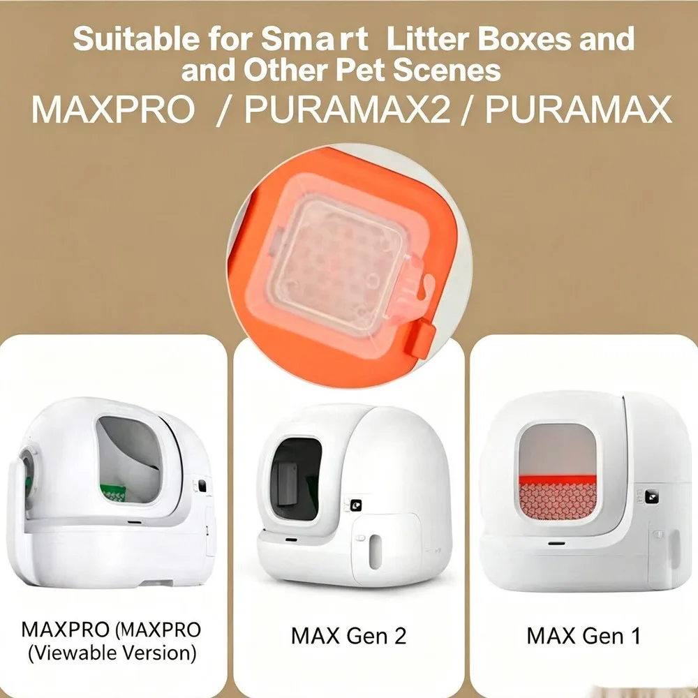 Grass & Wood Scent Flat Second-generation Fragrance Cream Refill Fit PETKIT Max 2 Max Pro Smart Cat Litter Box