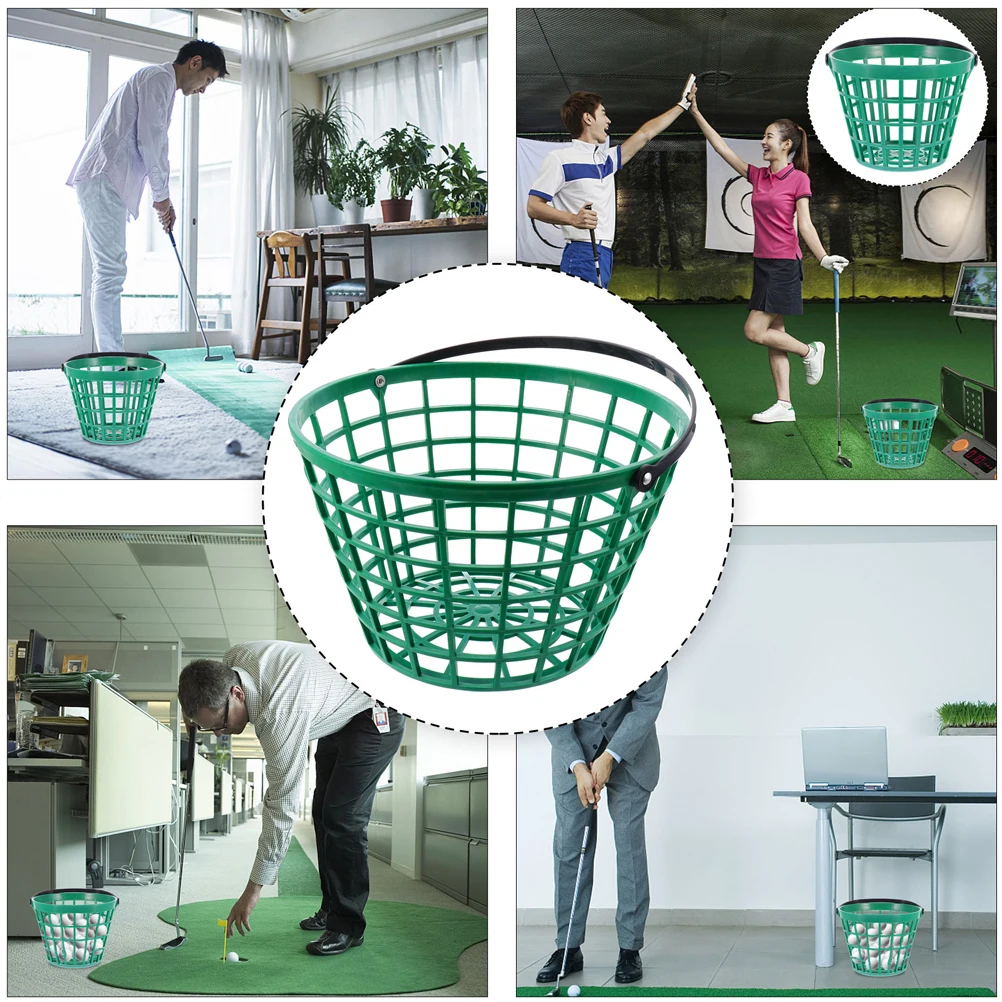 

Golf Pick up Basket Range Ball Bucket Storage Baskets Driving for Balls Retriver Bracket