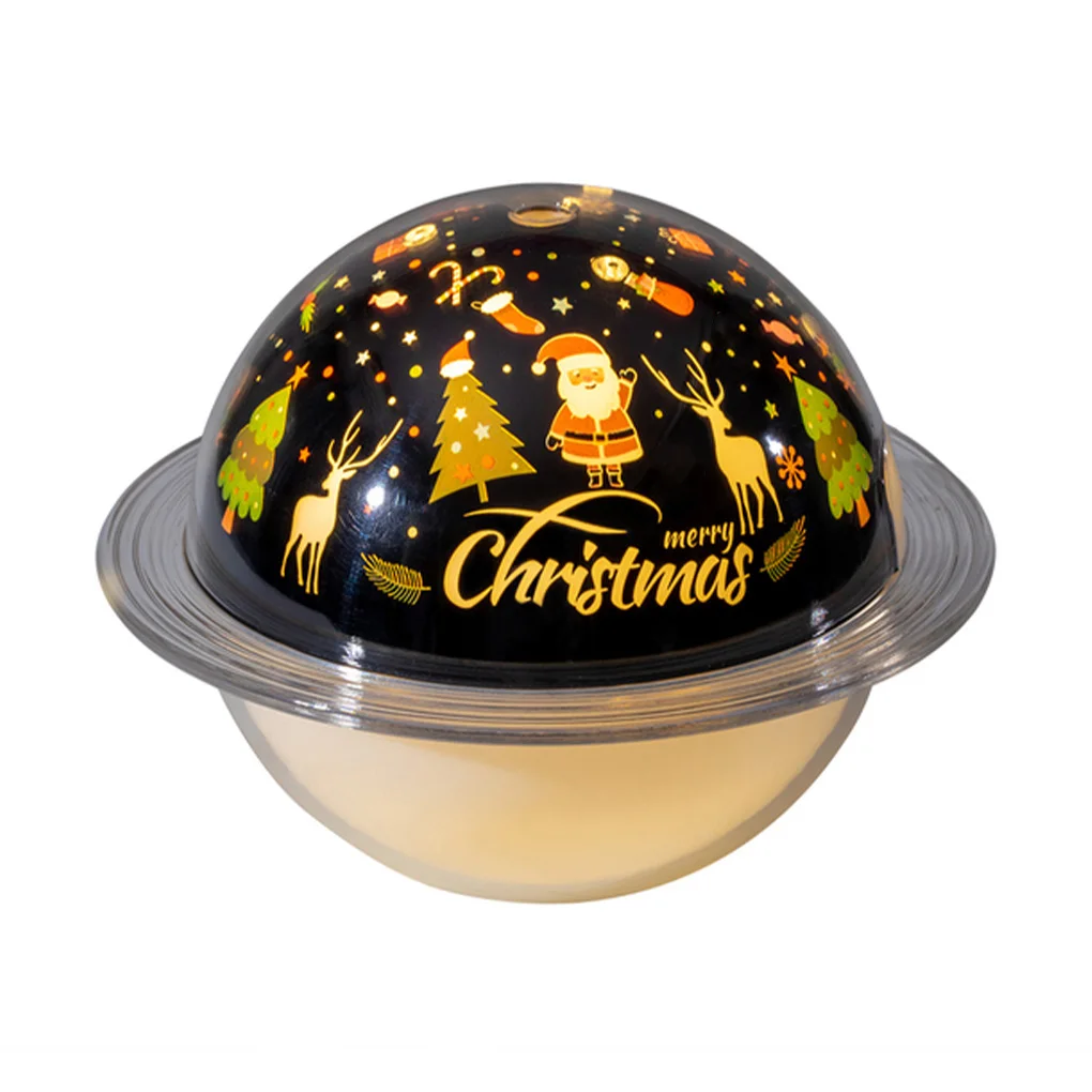 

Светодиодный увлажнитель USB-ночник Увлажнитель воздуха в форме планеты Увлажняющая машина 2-в-1, проекционный тип, океан