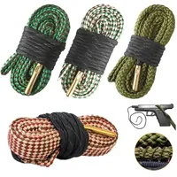 Hunting Gun Bore Cleaner Snake.22 Cal.223 Cal.38 Cal& 5.56mm 7.62mm Rifle Cleaning Kit Tool Rifle Barrel Calibre Snake Rope