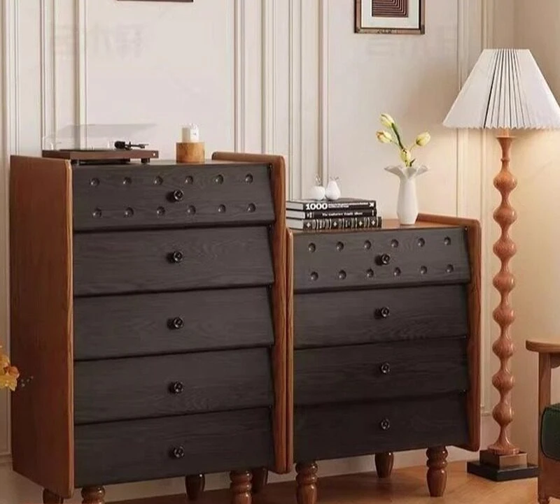SM929 #chest color matching advanced retro style antique style cabinet storage ash wood antique