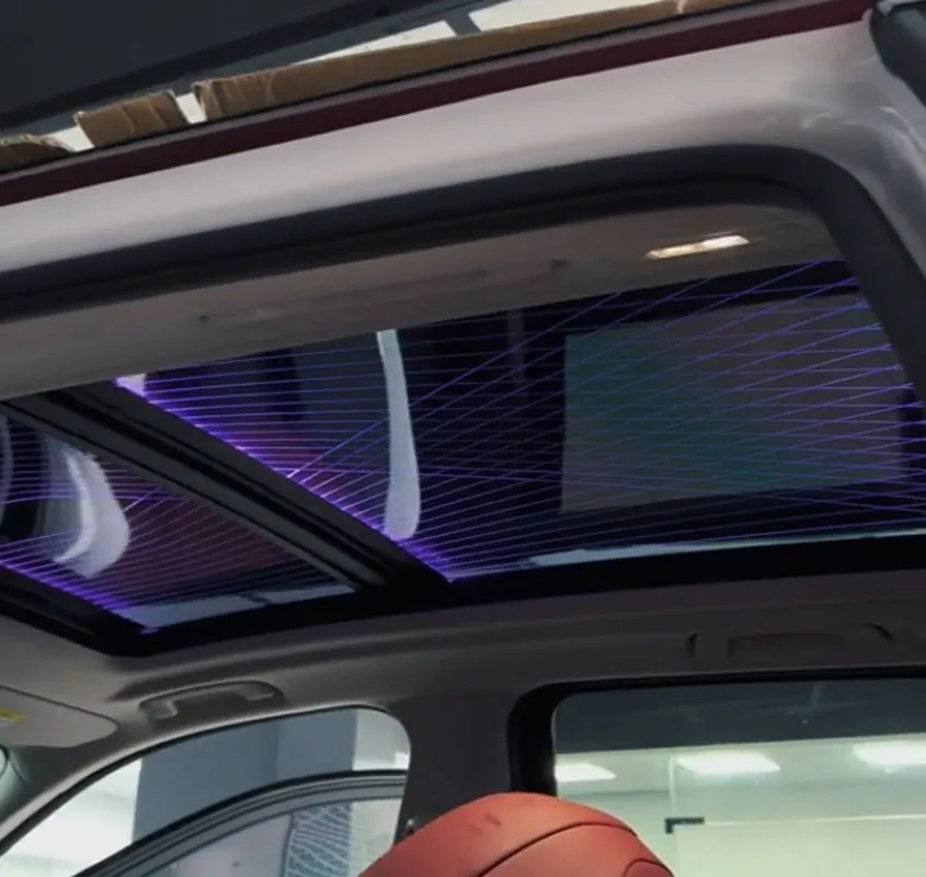 Car Sunroof Ambient Light Universal Panoramic Sunroof Smart Tint for Car with Remote Electronic Car Tint for Bwm G05 G70 G60