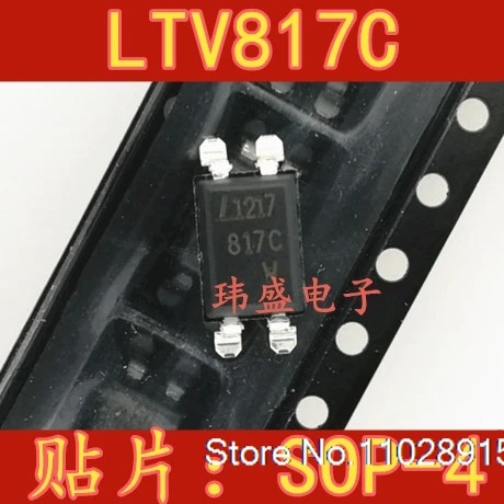 

(20PCS/LOT) LTV-817S-TA-C SOP4 LTV817C LTV-817C ltv817sta1a-v