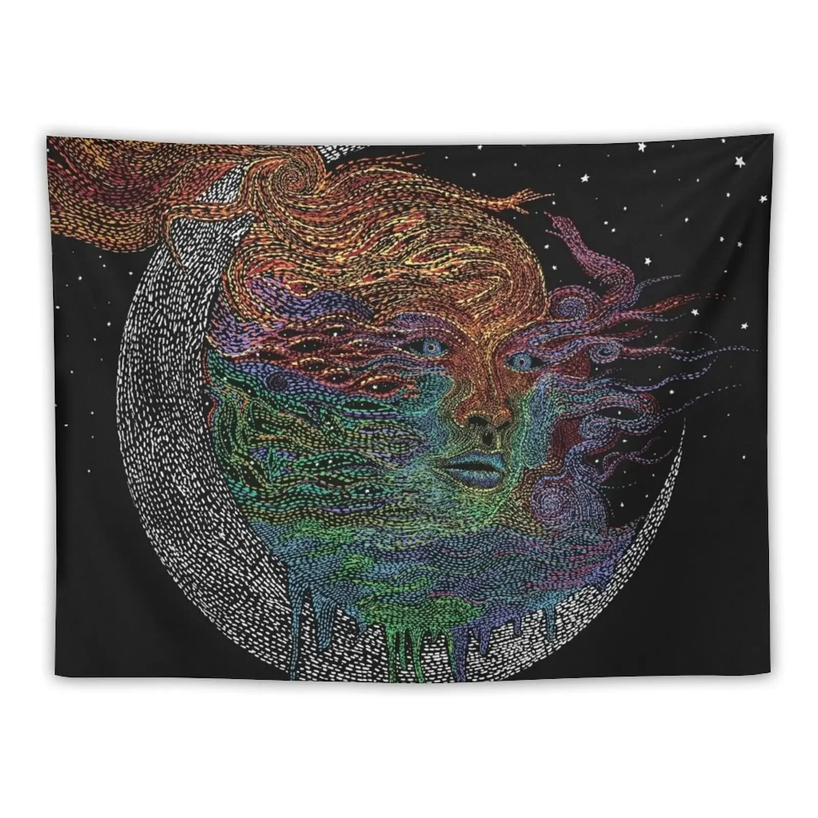 Eclipse Tapestry On The Wall Wall Carpet Tapestry