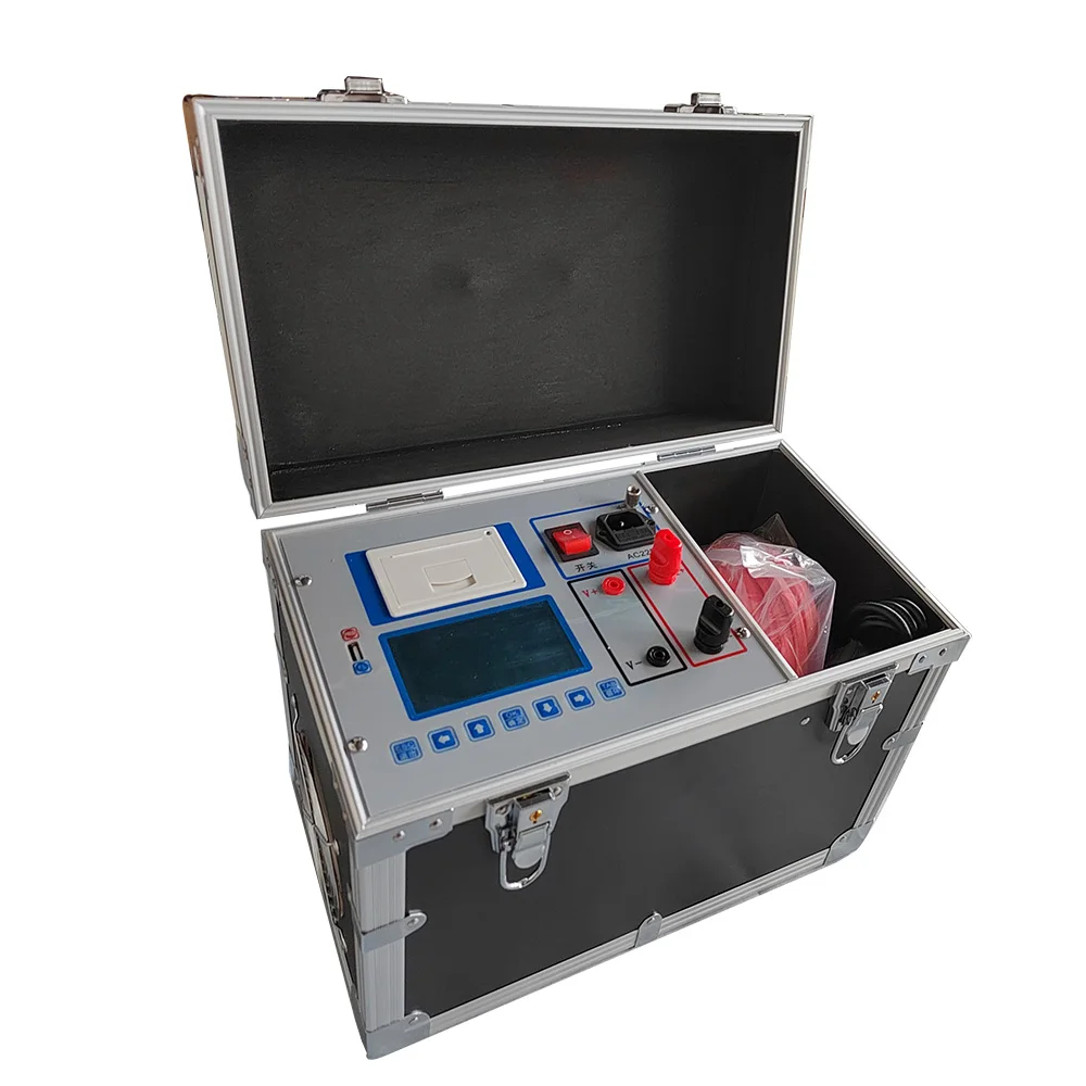 ZXY Portable LCD Display Screen 10A DC Resistance Tester Transformer Winding Resistance Meter 50Hz Multimeter Test Equipment