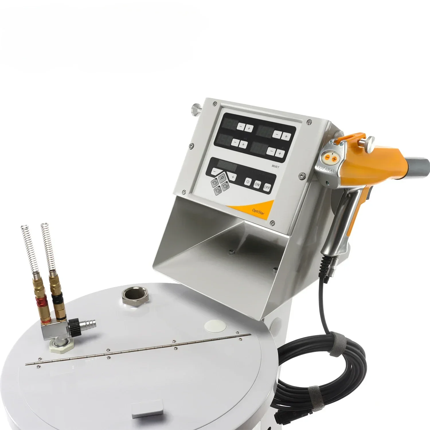 Hot Sale FLEX-F Electrostatic Metal Powder Paint Coating Spray Plant Machine Equipment Machinery For Paint