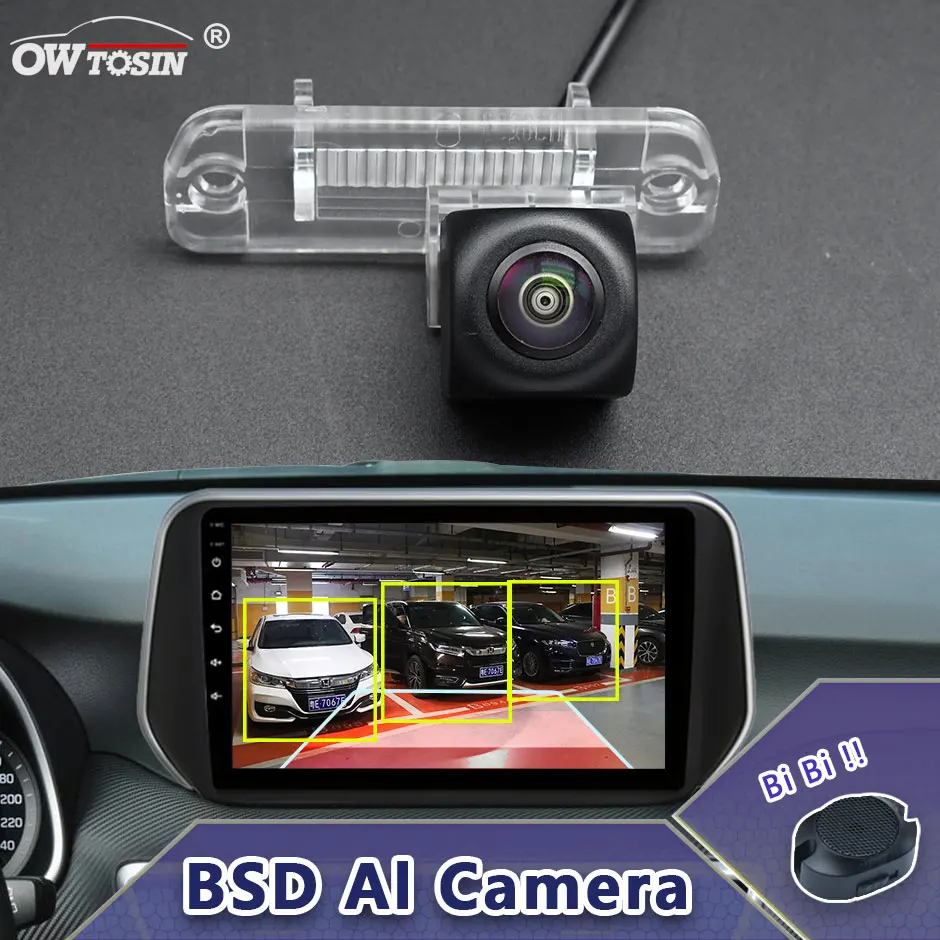 

Автомобильная камера наблюдения ADAS AHD 1080P AI для Mercedes Benz M класса W164 2005-2011 BSD для слепых зон, радара, монитора тревоги