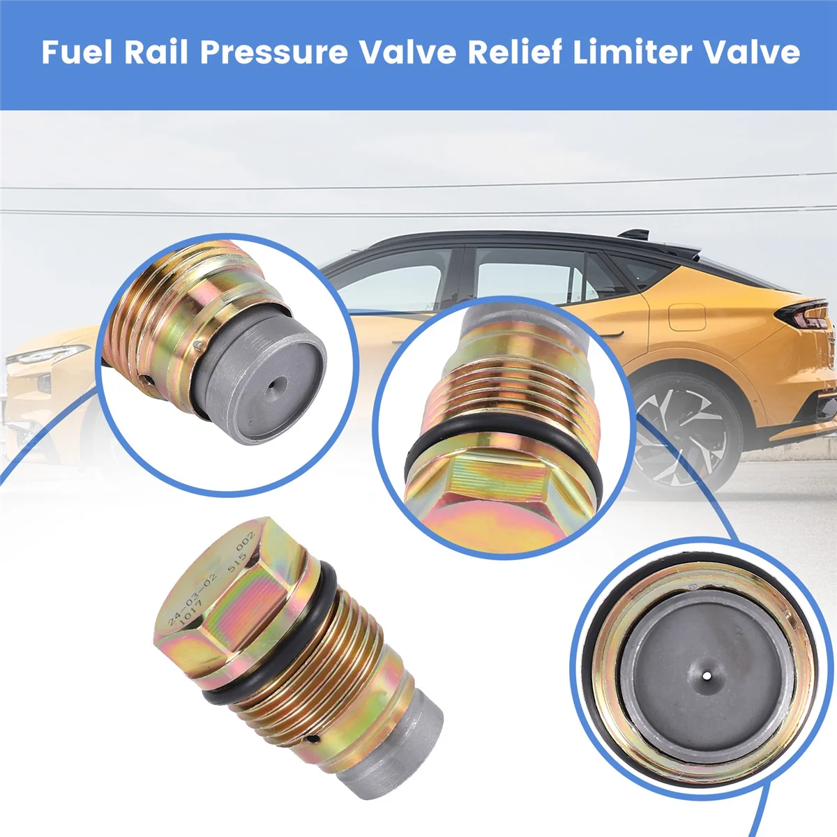 N30R_Fuel Rail Pressure Relief Limiter Valve for DAF FORD KIA VOLVO SUZUKI