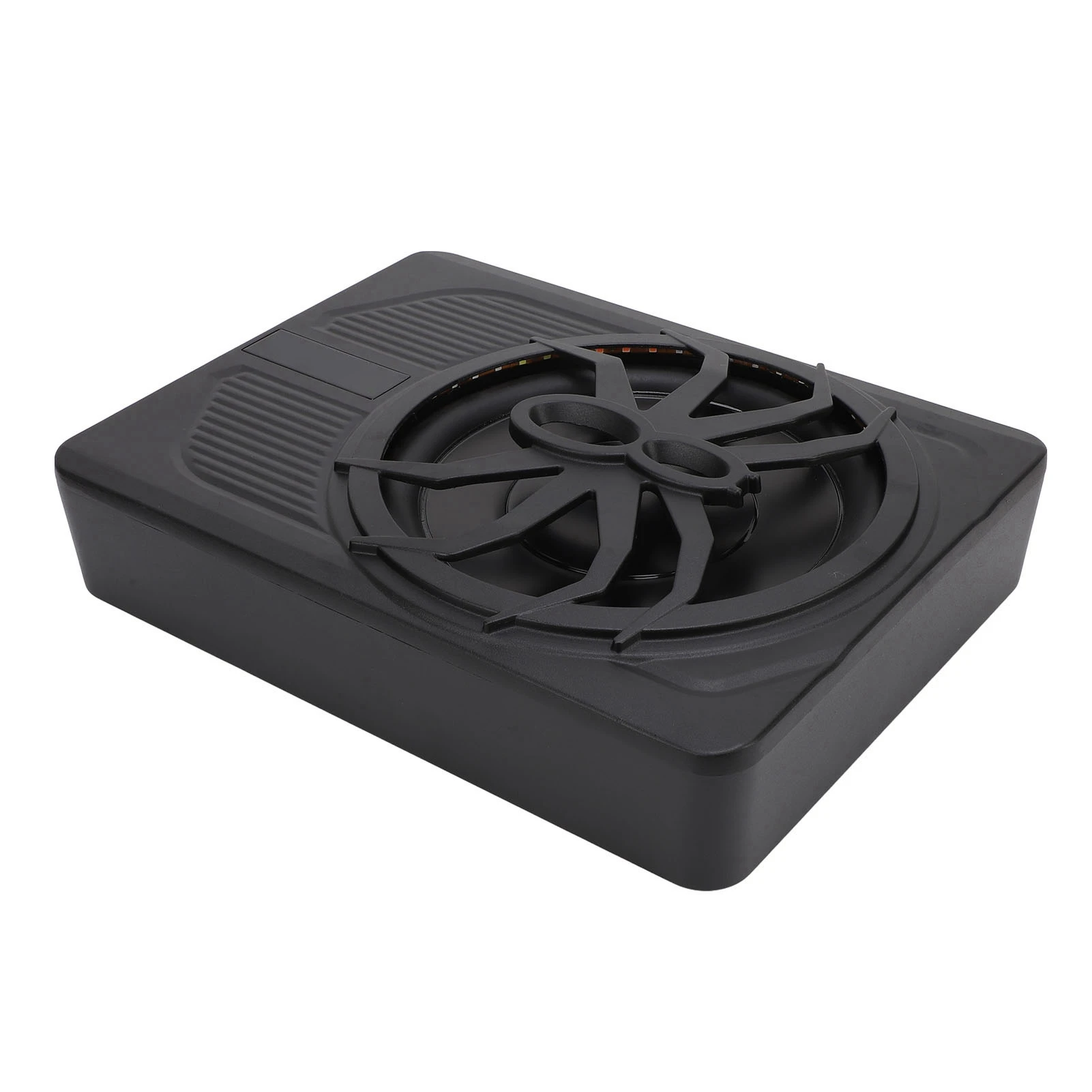 Slim Underseat Powered Car Subwoofer 10in 800W with LED Atmosphere Light Excellent Heat Dissipation Performance