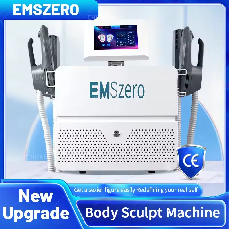

EMSzero Neo 15 Tesla 6500W Hiemt Portable 200HZ RF Muscle Slimming And Weight Loss Engraving EMS Body Sculpting Machine Salon