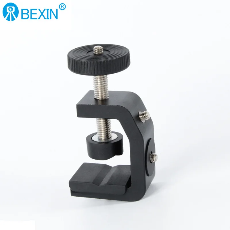 

Small C-Type Aluminum Alloy Fixed Desktop DSLR Camera Mount Lazy Clip Photography Stand