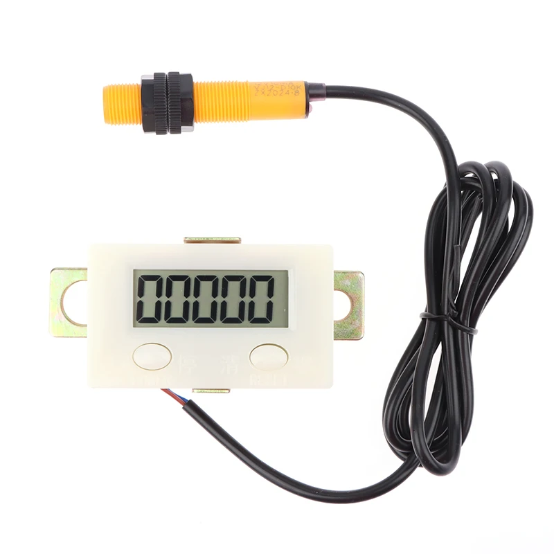 Electronic Digital ZX-5A/D Display Counter Industrial Magnetic Sensor Switch Punch Counter Automatic Induction Counter Meter