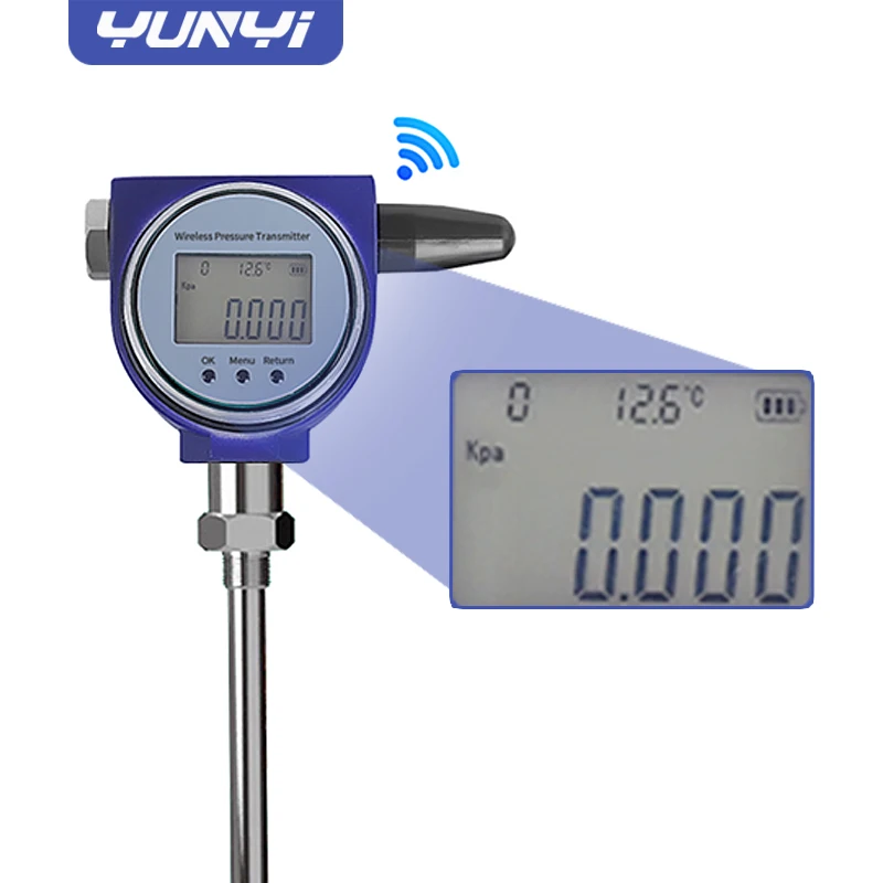 Yunyi High Precision Wireless Magnetostrictive Level Meter ±0.1% FS Accuracy