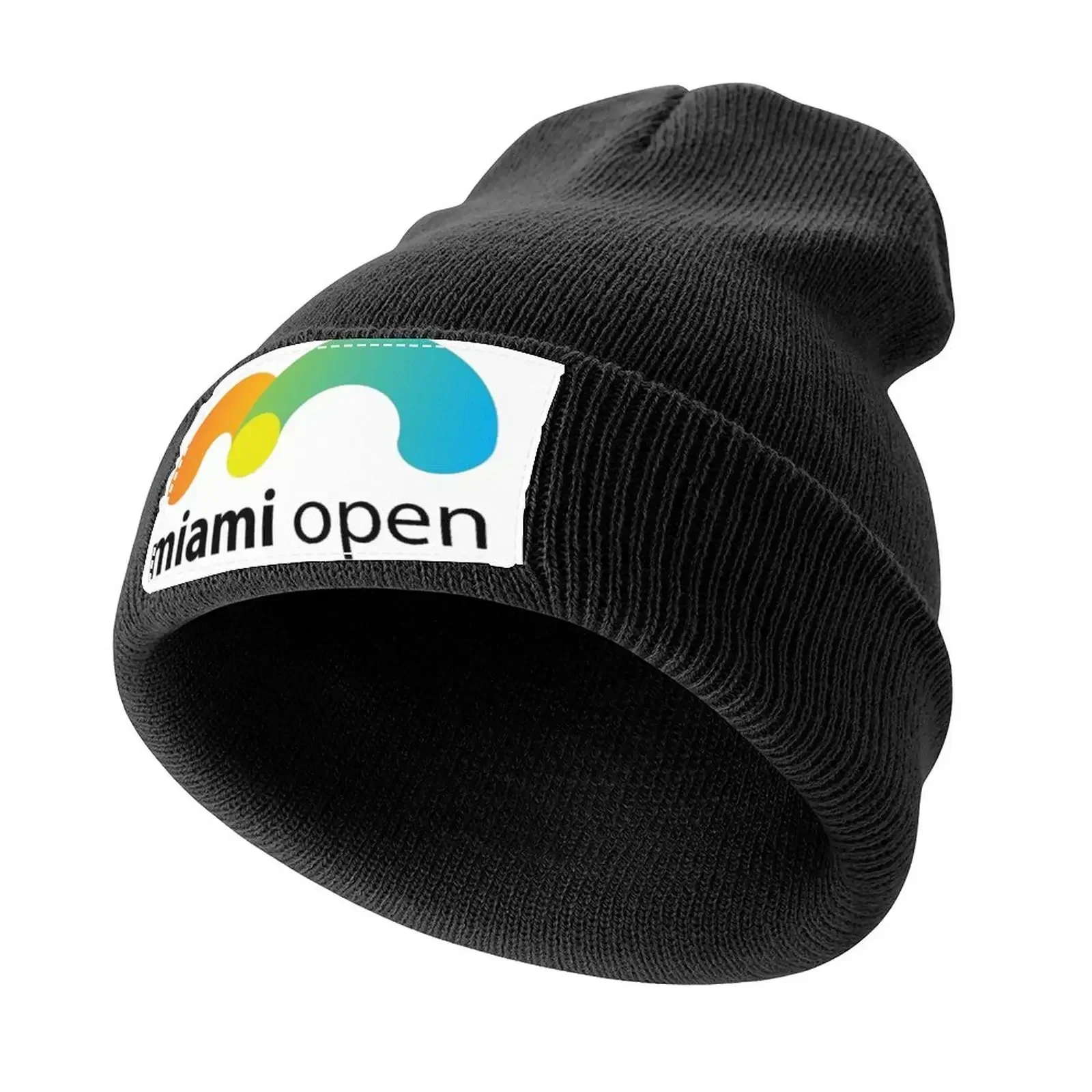 Miami Open Logo Knitted Cap Big Size Hat hard hat party Hat beach Hats For Men Women's