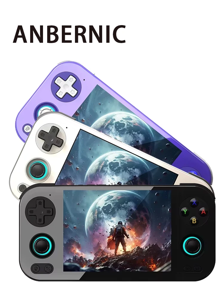 Anbernic RG476H Tragbare Spielekonsole, 4,7-Zoll-LTPS-Bildschirm, Android 13/Unisoc T820, PS2 und AI-Assistent, Geschenke für Weihnachten