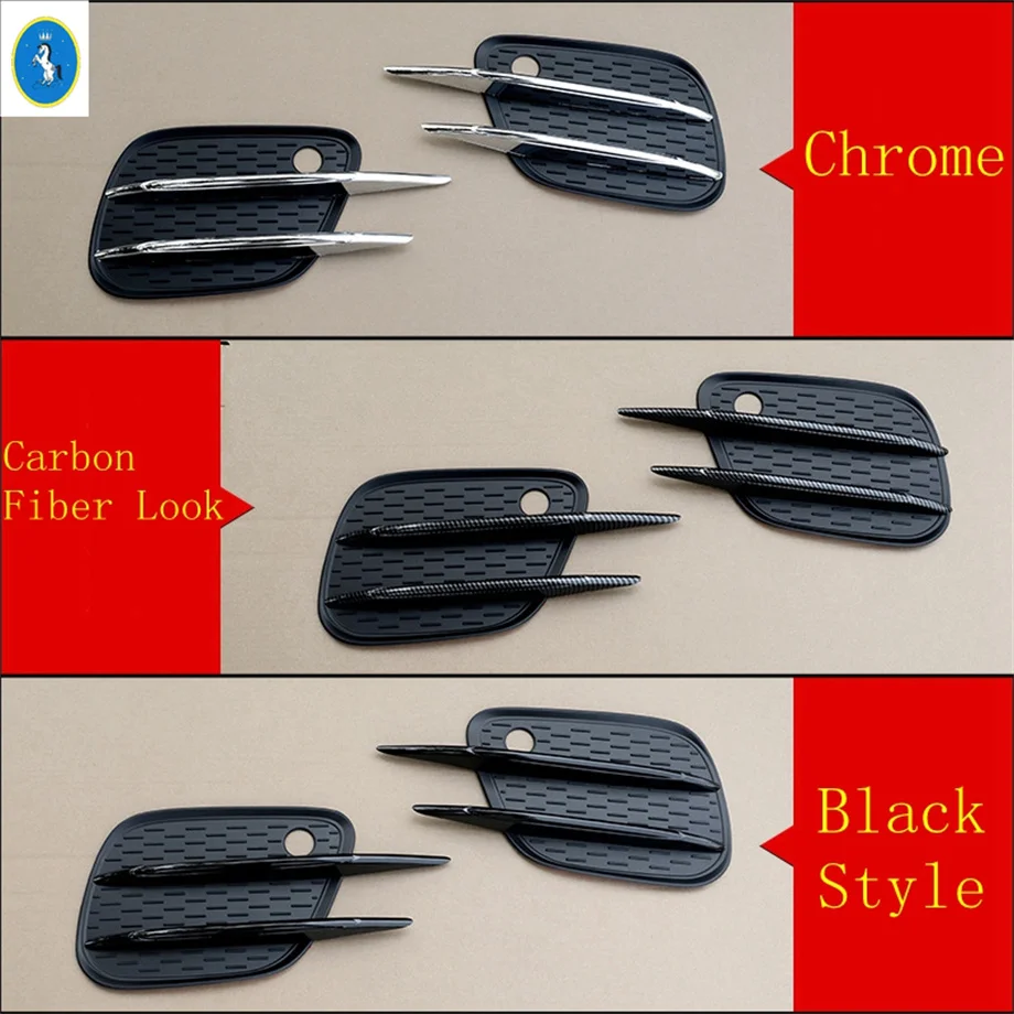 

Auto Front Fog Side Bumper Decor Panel Cover Trim For Mercedes-Benz GLB 200 X247 2020 2021 2022 2023 Exterior ABS Accessories