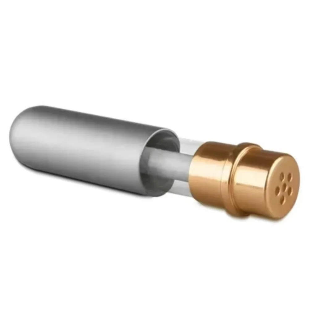 Travel 5ml Aluminum Nasal Inhaler Colored Replacement Aromatherapy Inhaler Empty Tubes For Essential Oil