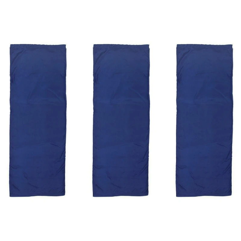 

3X Microfiber Sleeping Bag Liner Travel Bed Sack Lightweight Sleep Bag Liners For Adults,For Hotels, Traveling 36X87inch