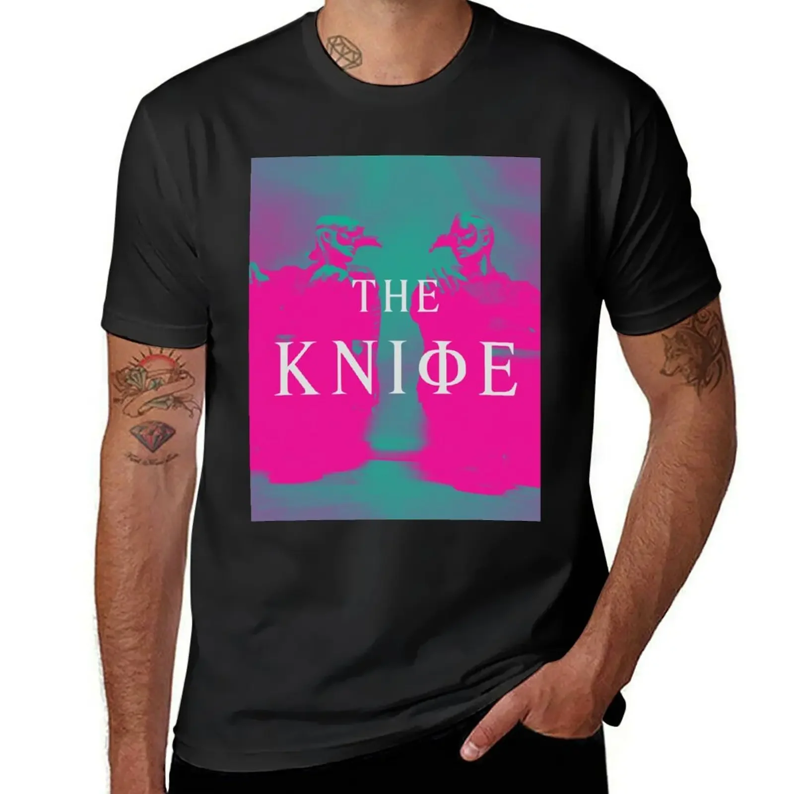 The Knife T-Shirt Blouse essential t shirt kawaii clothes mens graphic t-shirts anime