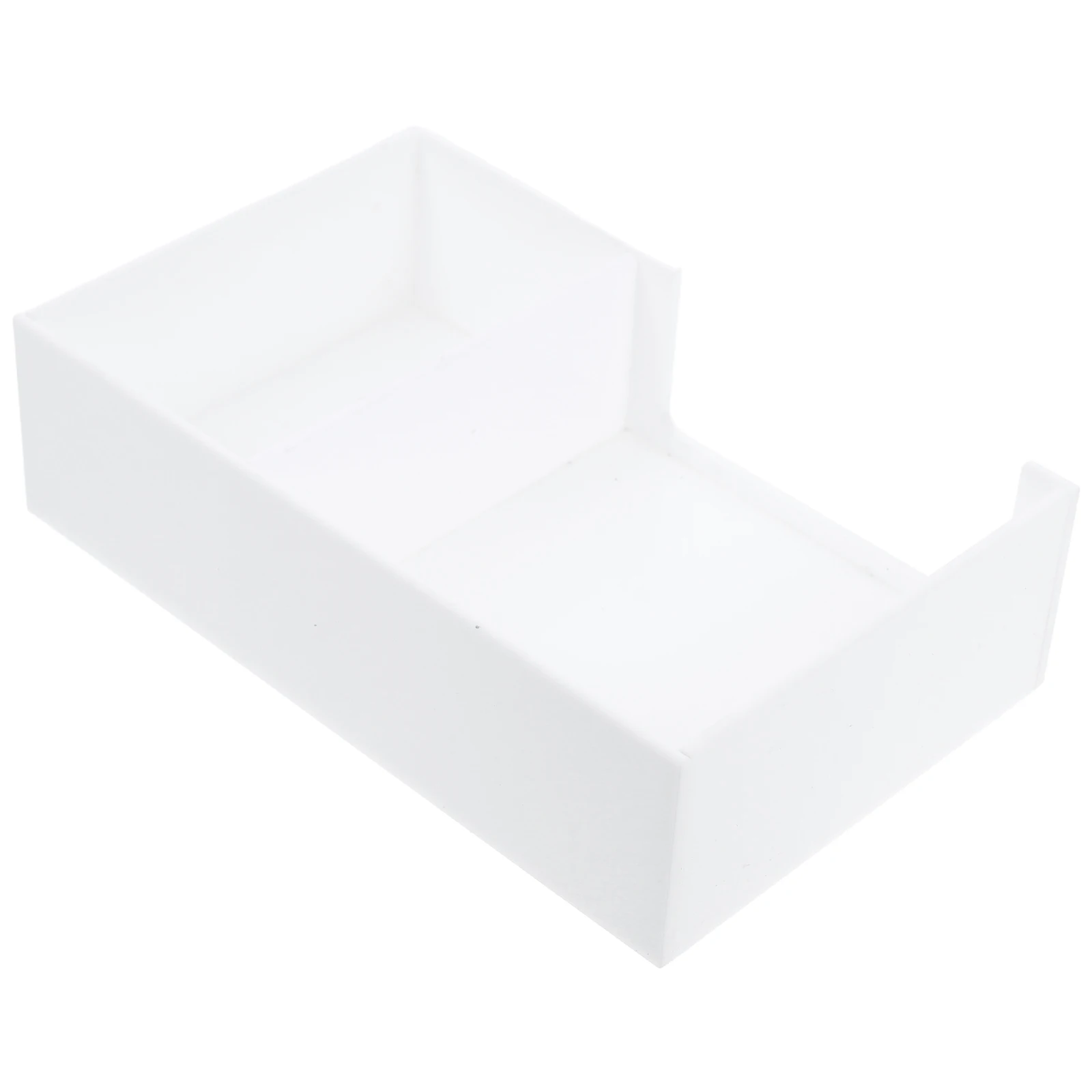 

1Pack Acrylic Tea Bag Organizer Box Sugar Packet Compartment Tissue Holder for Kitchen Office Coffee Station Storage