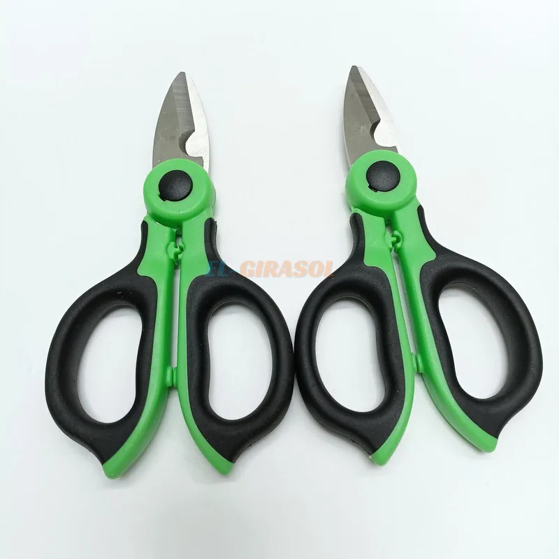 Fiber Optic Kevlar Schere Fiber Optic Kevalr Cutter Edelstahl Schere Anzug für Multi Fasern 1 stücke/5 stücke FTTH