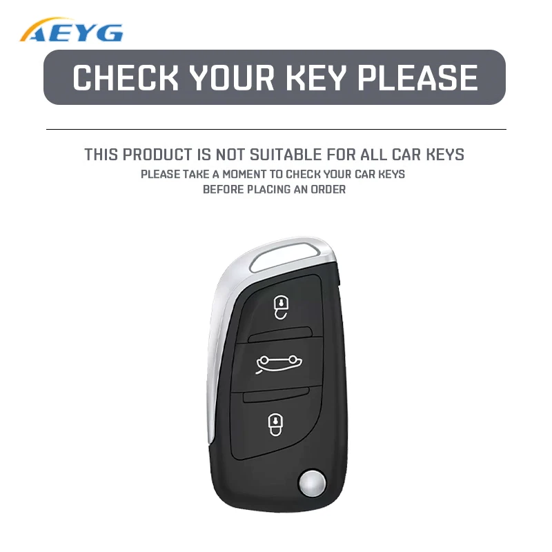 Soft TPU Car Flip Key Cover Case Shell Fob For Peugeot 306 407 807 For DS DS3 DS4 DS5 DS6 For Citroen C1 C2 C3 C4 C5 XSARA PICA