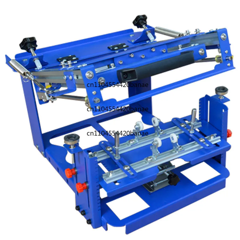 E-class small curved screen printing machine, manual curved printing bottle, cup 006595
