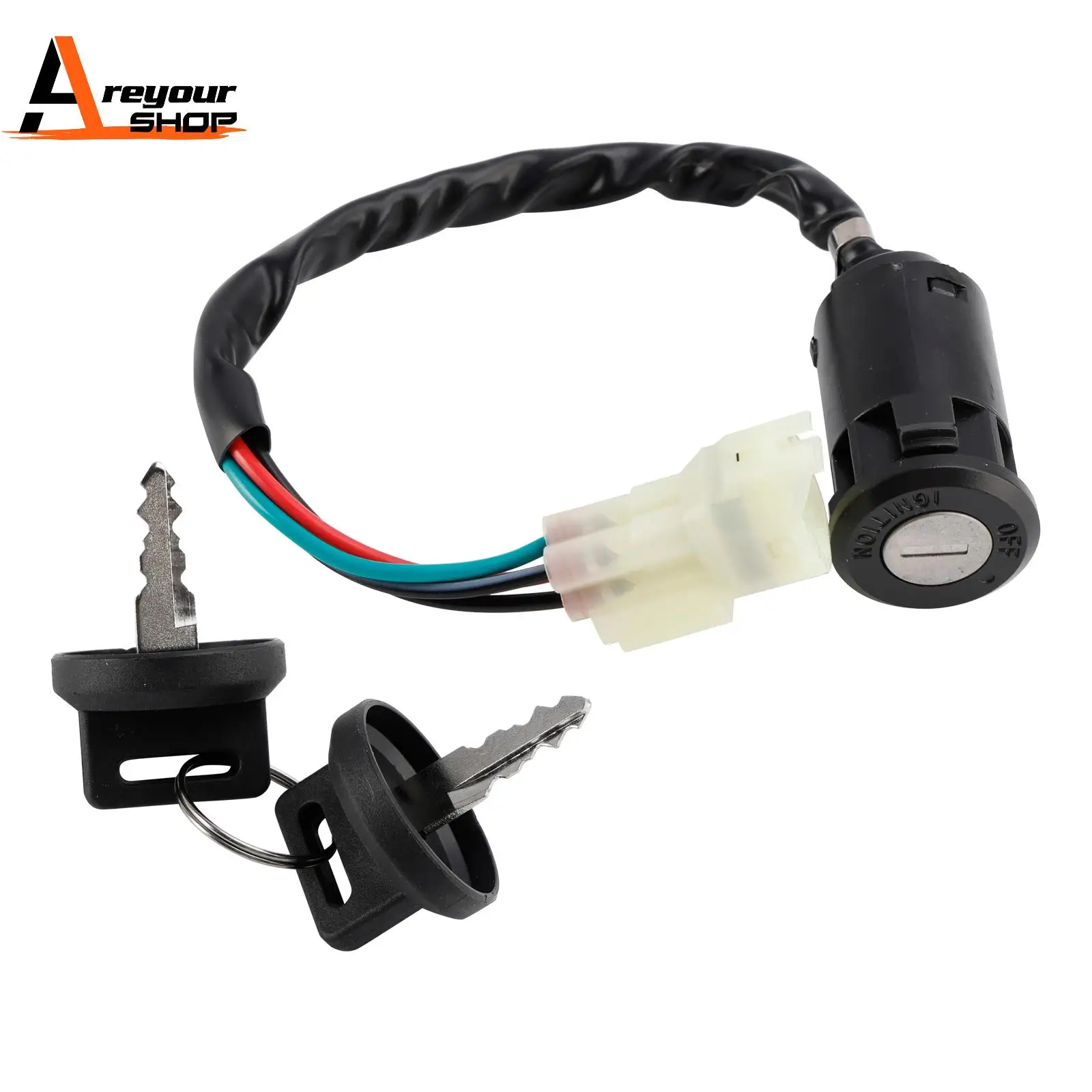 Chave de ignição com interruptor de bloqueio 35010-LBA7-910 PARA KYMCO KXR MAXXER MONGOOSE 50 90