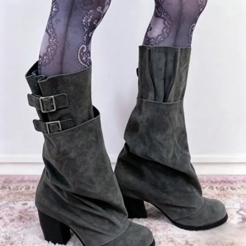 2026 New Style Boots with Thick Leg Cuffs, Wide Ankle, Large Boot Shaft and Extra-large Size