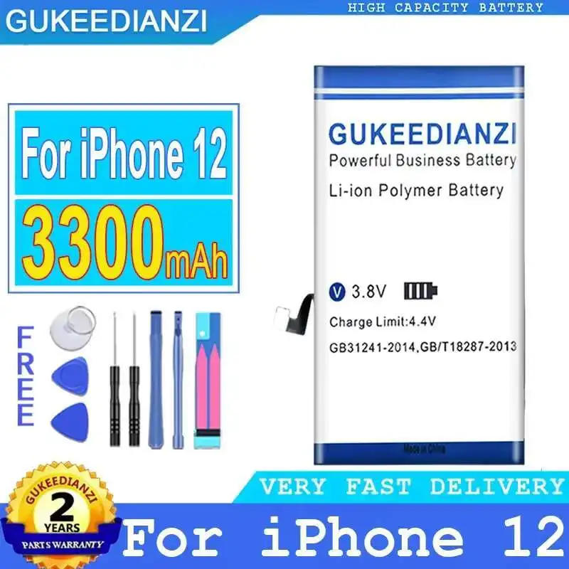 

For Apple Iphone 12 3300Mah Mobile Phone Battery High-Efficiency
