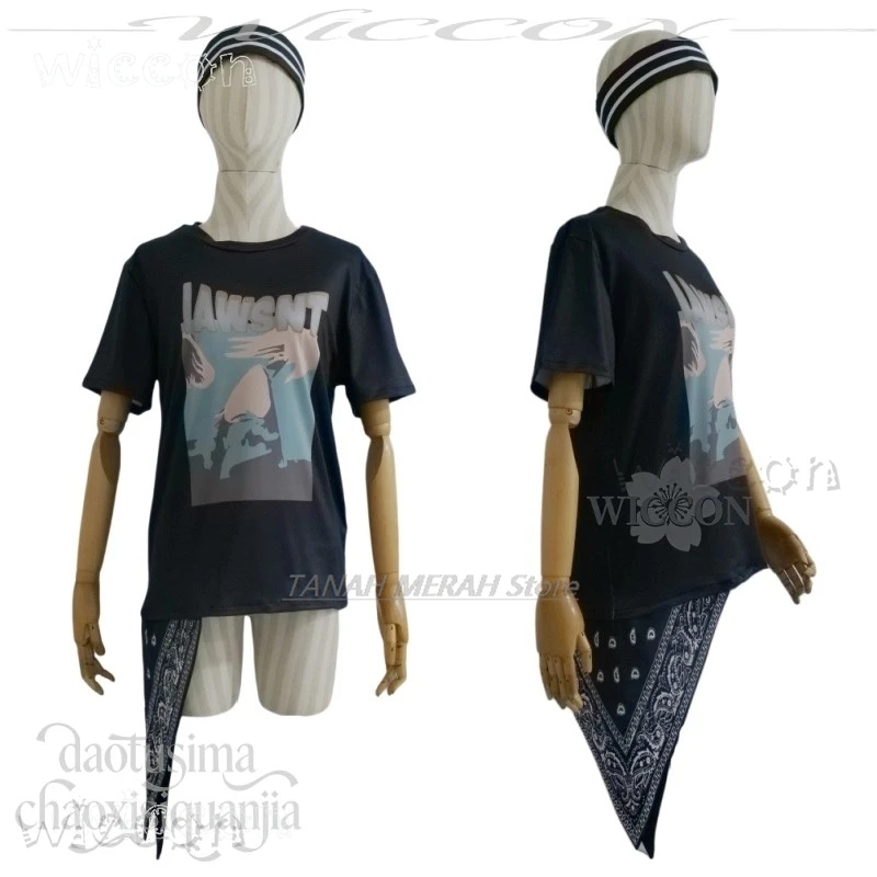 Disfraz Adulto Anime Game 18TRIP Cosplay Day2 Isotake Akuta Costume Gray Blue Sports Jacket Pants Headband Cosplay Anime Costume view 3
