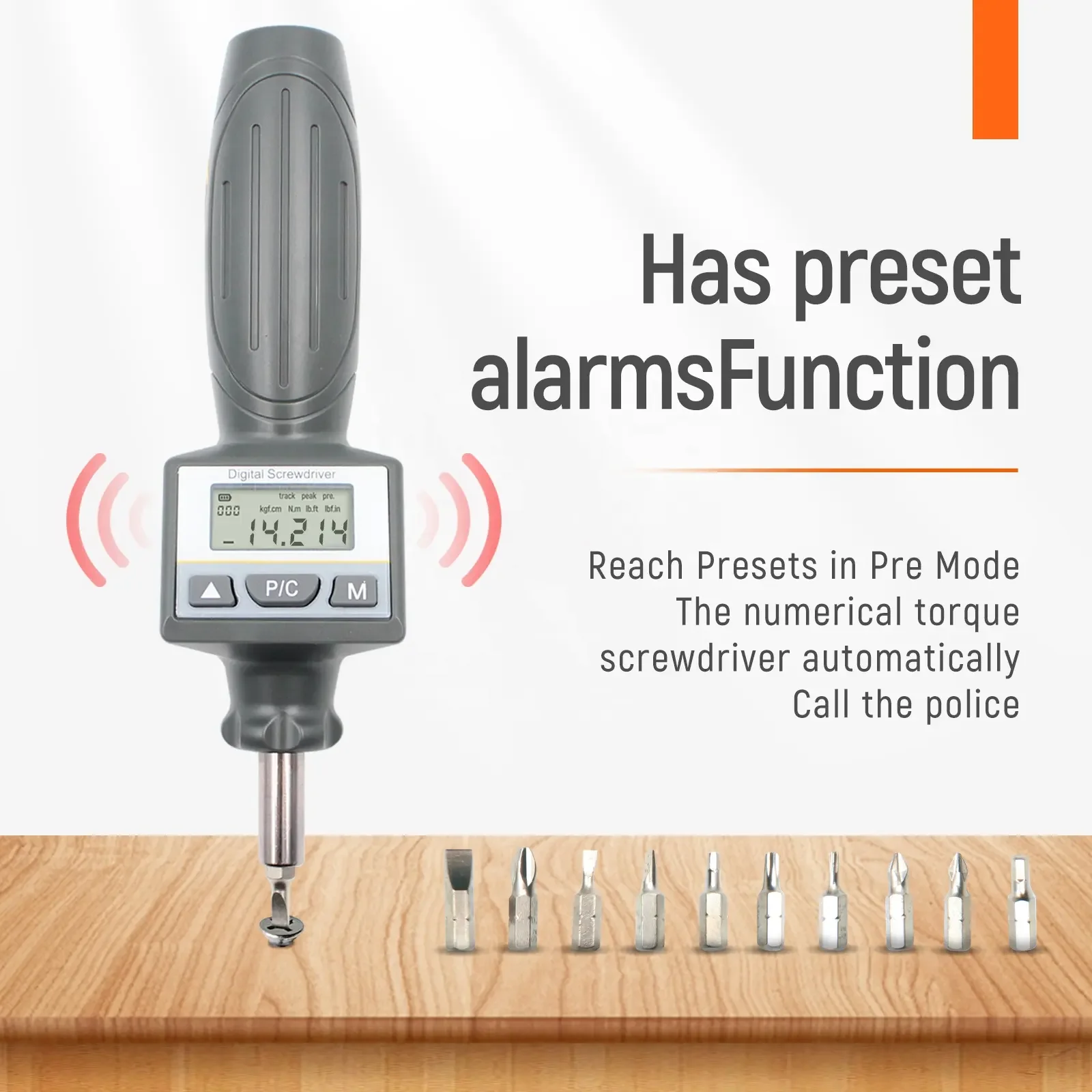 

ALIYIQI Precision Digital Screwdriver Mini Electric Screwdriver High Accuracy 2% Multi-function Screwdriver ANS-R 0.5,2,4,8N.M
