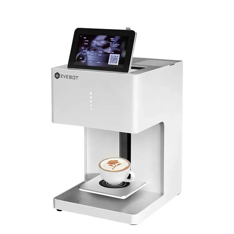 

Кофейный принтер Evebot 3D для латте-арта, печатная машина для магазинов