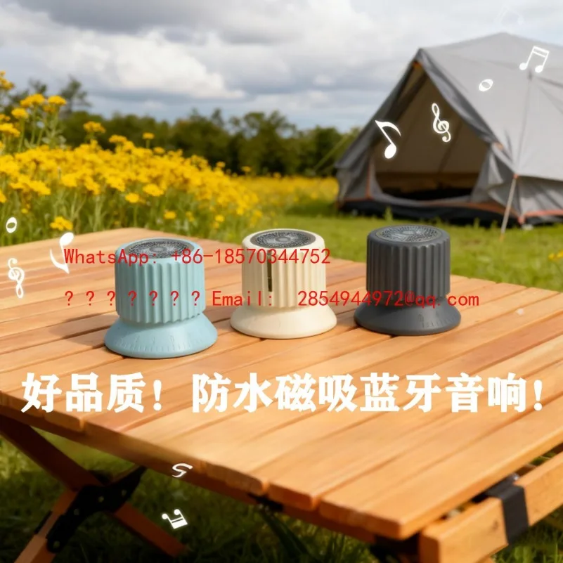 L    Knob Bluetooth Audio Waterproof Bathroom High Sound Quality Outdoor Small Audio Subwoofer