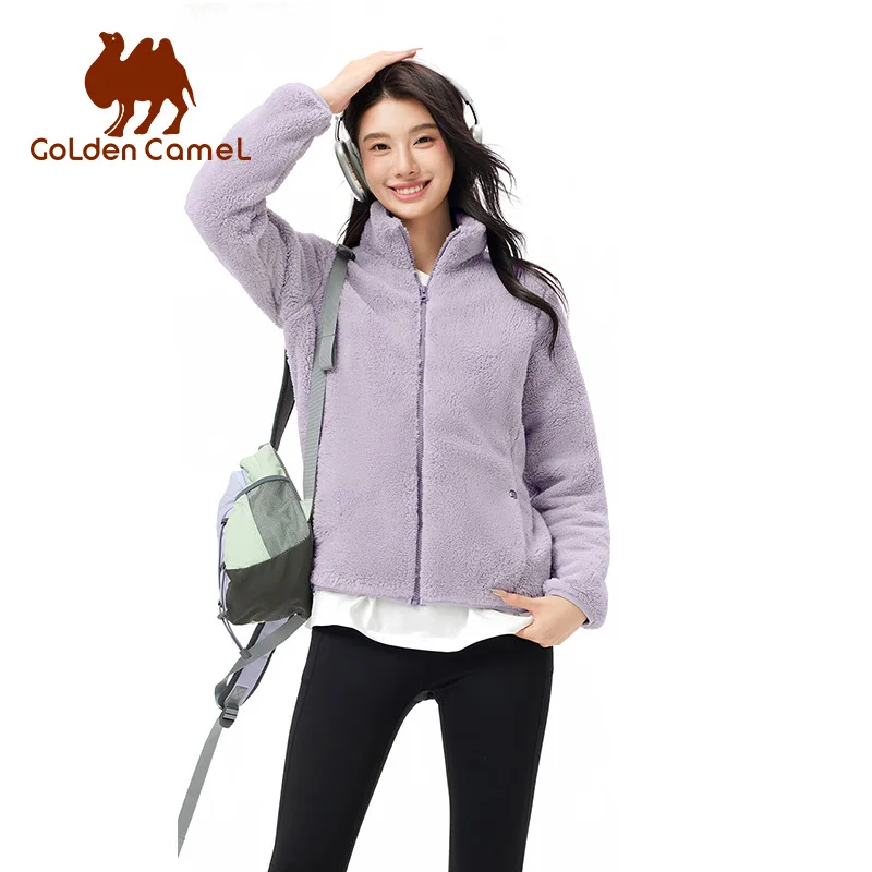 

Женские флисовые куртки GOLDEN CAMEL, толстовки, зимние пальто, куртка для кемпинга и походов, уличная ветрозащитная теплая женская одежда