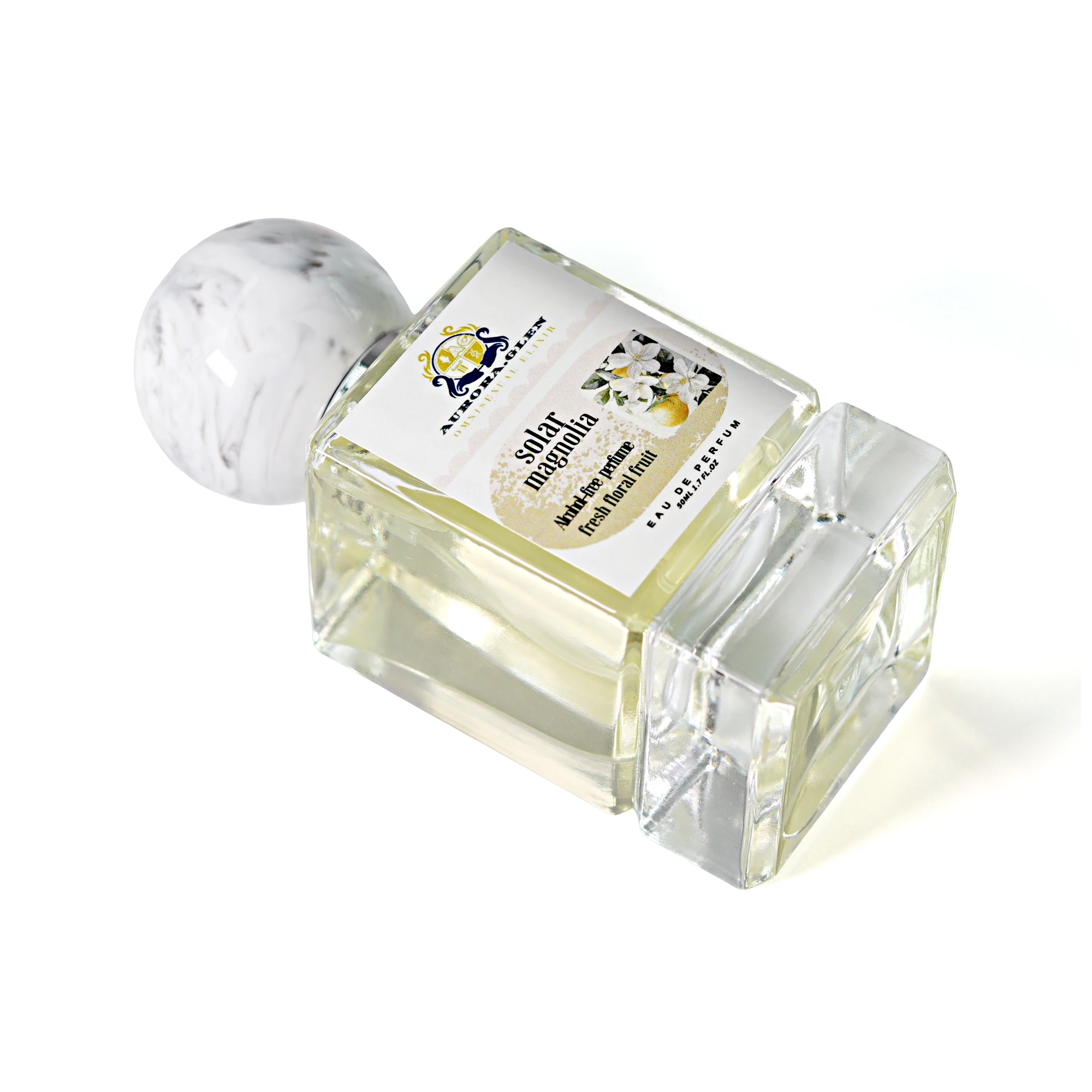 Perfumy damskie Solar Magnolia 50ml Eau de Parfum Bogaty zapach z długotrwałym wydłużeniem się, bezalkoholowe, bezpieczne i niepodrażniające
