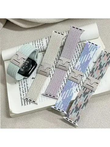 Parachute Straps for Apple watch 10 Band 46mm 42mm 45mm Ultra 49mm 44mm 41mm Braided bracelet correa iWatch Series 9 8 SE 5 6 7