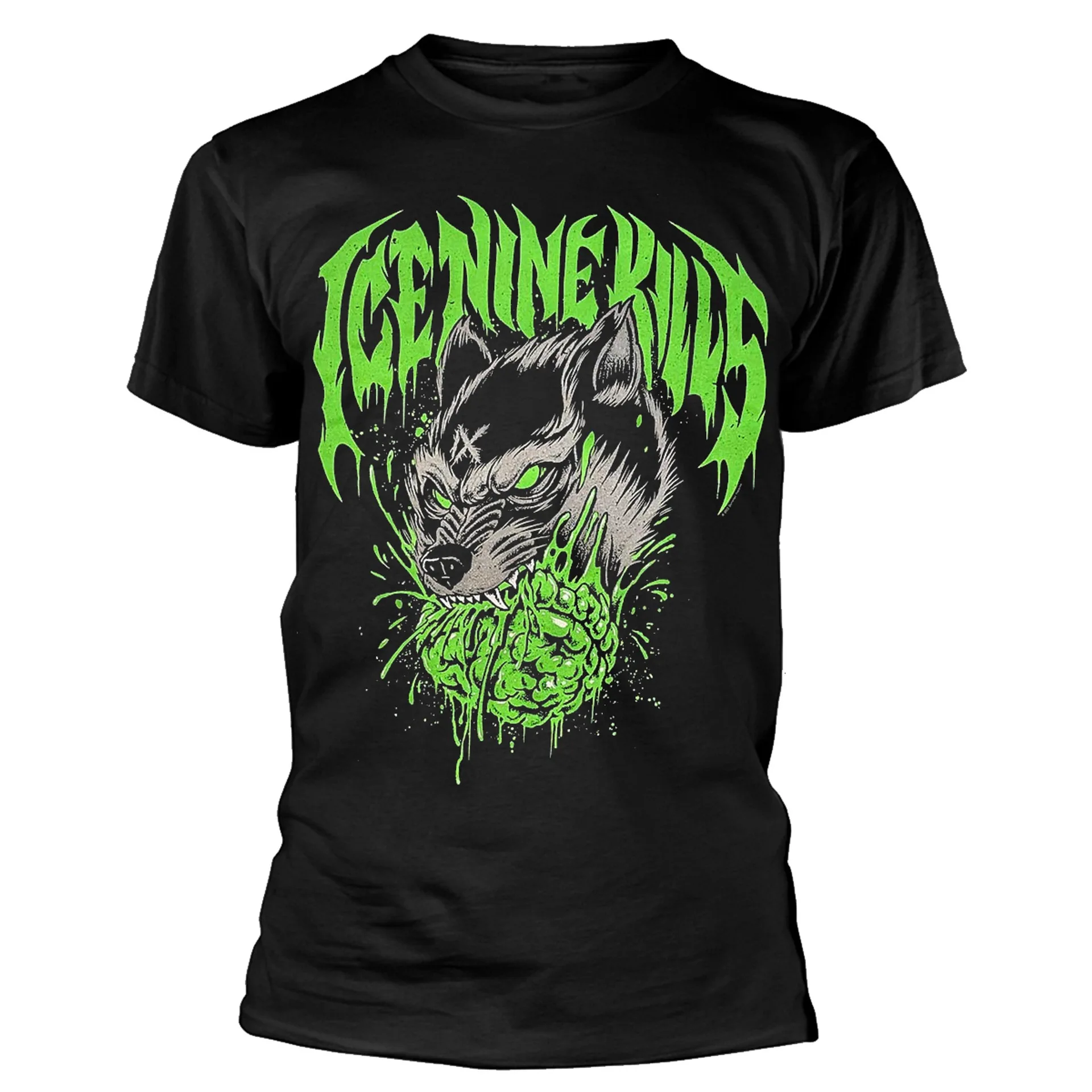 

Ice Nine Kills Wolf T-Shirt Men Women Cotton Tees Short Sleeve Brand T-shirt Retro Hip Hop Y2k Tops Summer Clothes Streetwear