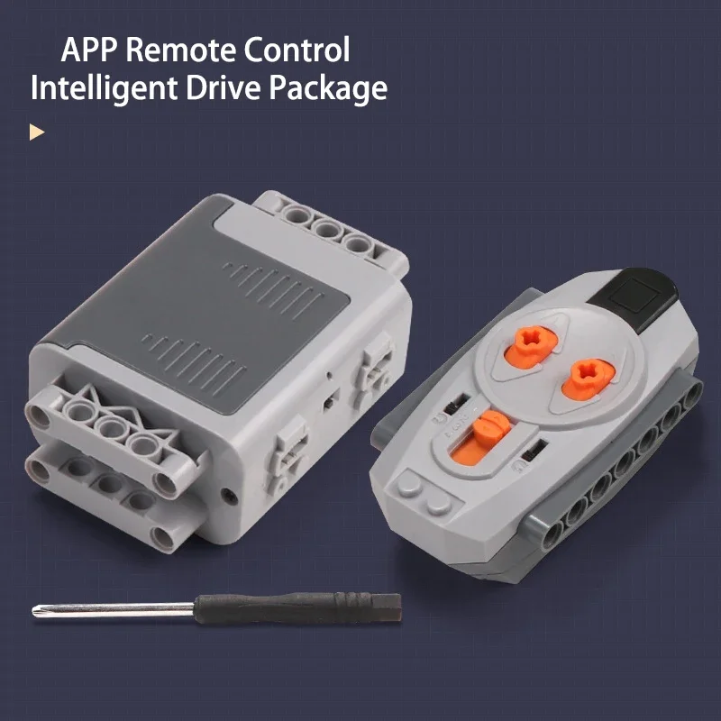 MOC M L XL Motor Servo Power Functies Motor High-Tech Onderdelen Multi PF 8293 8883 Model Bouwstenen Compatibel met LEGO