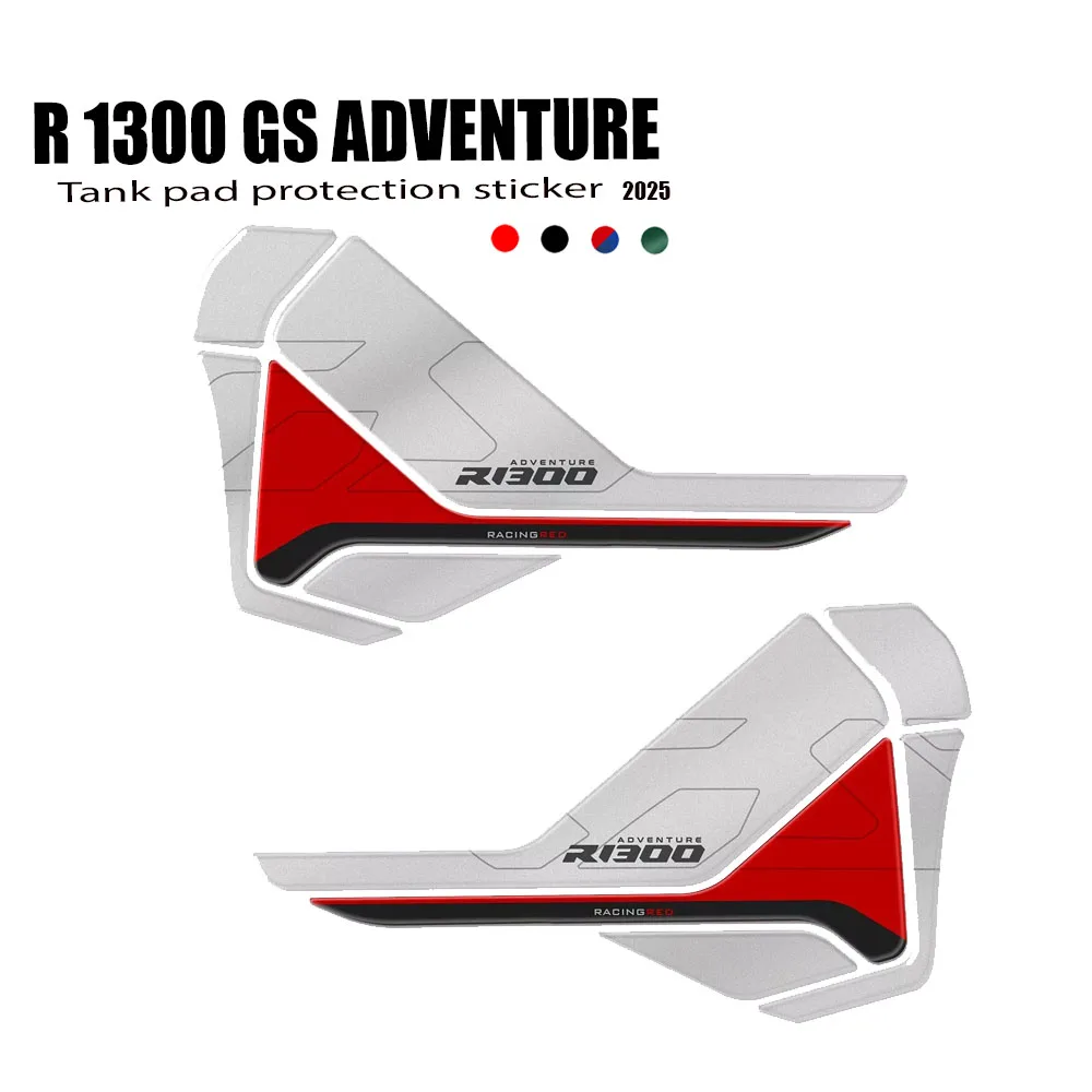 

For BMW R 1300 GS Adventure R1300GS ADV 2024 2025 Motorcycle Accessories 3D Epoxy Resin Tank Pad Protection Sticker