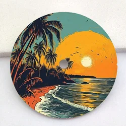 28.5MM dial NH35 dial vintage beach dial fits NH35/NH36 movement watch parts replacement parts customized logo