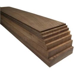 Custom American Black Walnut Wood Board / Slats,2 Pieces, 1mm - 20mm Thick,10cm Wide,for Furniture Cabinetry Musical Instruments