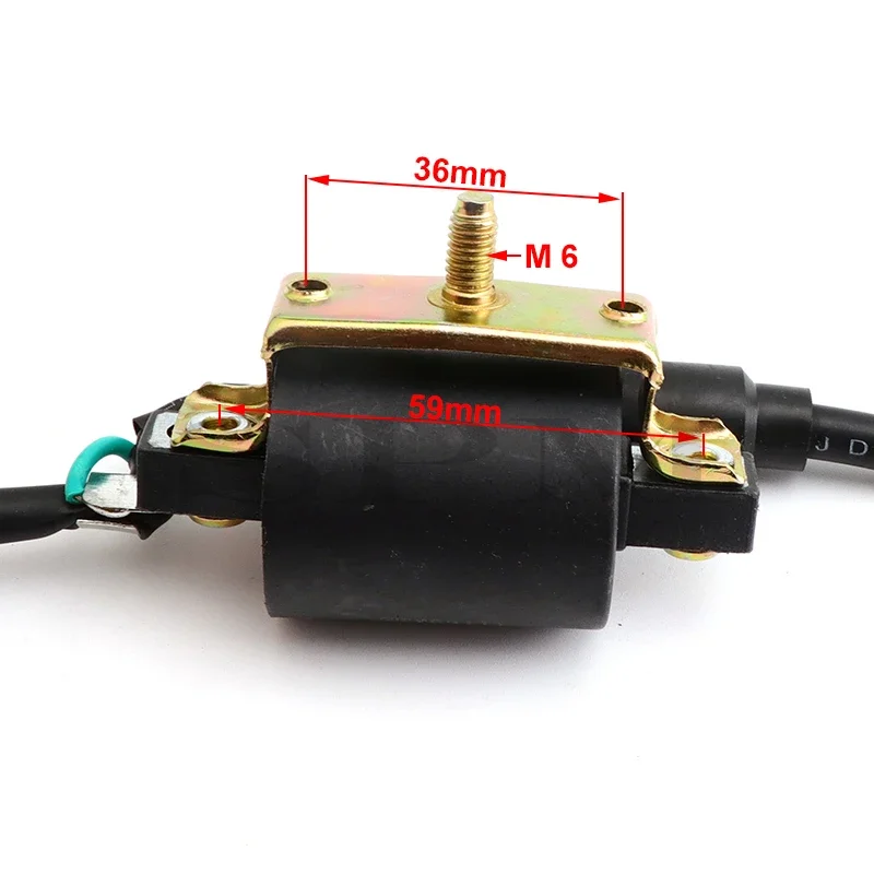 2 wires 6V Ignition Coil For Honda Z50 CT70 C70 CL70 XL70 SL70 Moped Scooter Scooter Kazuma Lifan Motorcycle Parts